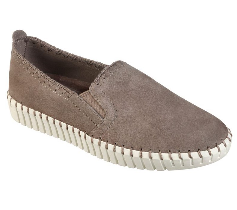 Skechers Dam Khaki Slip On - Sepulveda Blvd - Goodbyes - Sverige (LSHYM-1046)